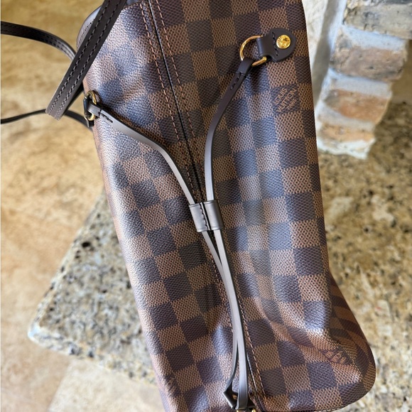 Louis Vuitton Neverfull MM Demier Ebene coated canvas with,clutch,dust bag,box - Picture 6 of 8